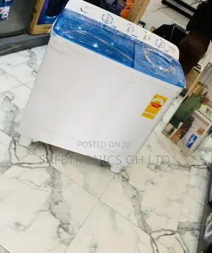 Neatly Boxed Nasco 15kg Twin Top Washing Machine