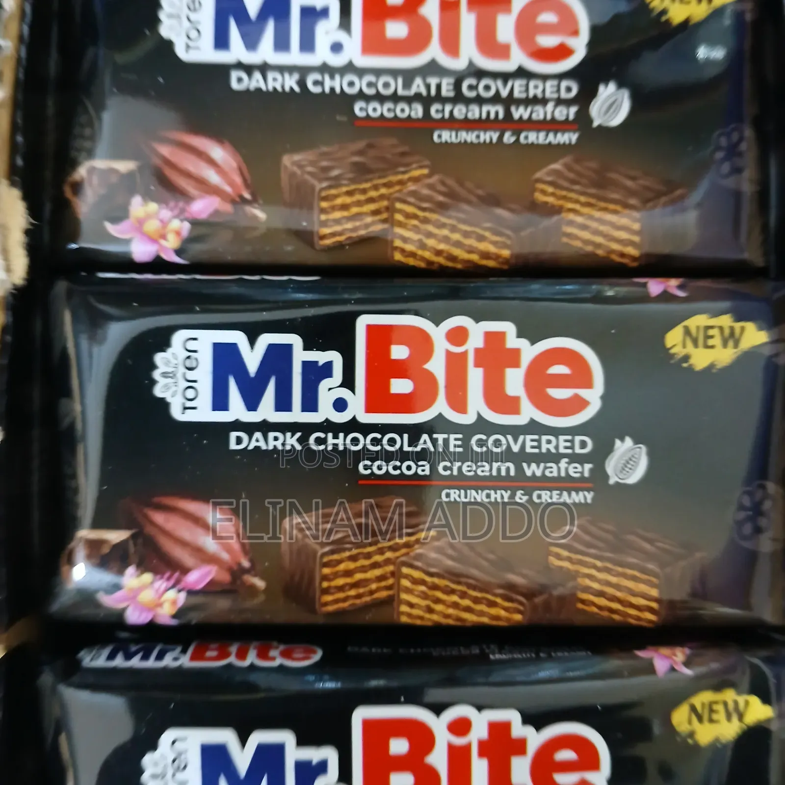Mr. Bite Chocolate Covered Wafers