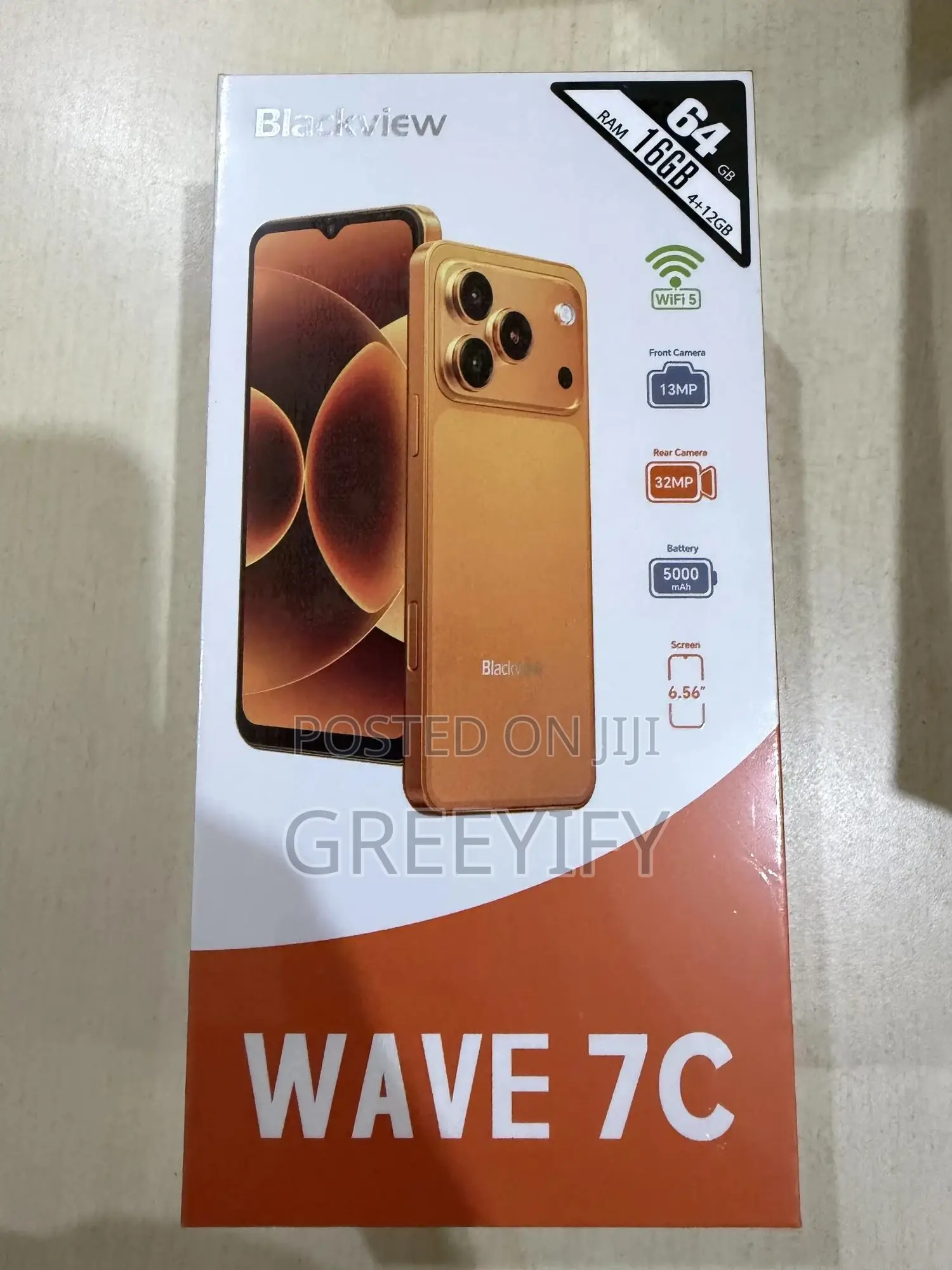 New Blackview Wave 7C 64 GB Black