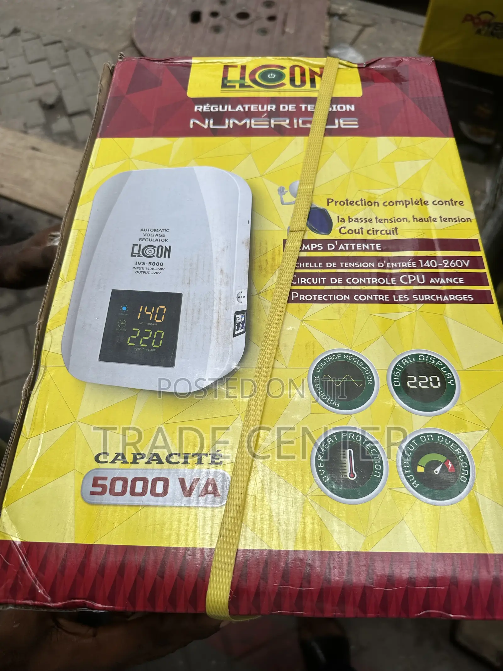 Elon 500 Watts Wall Mounted Automatic Voltage Regulator