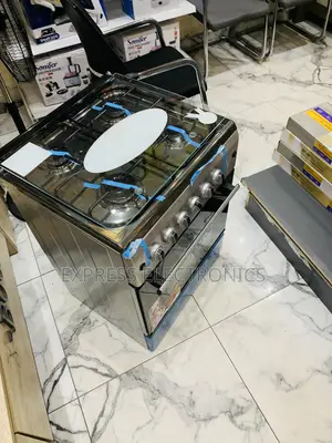Freestanding Gas Cooker New Line Sliver 4burner 60/60
