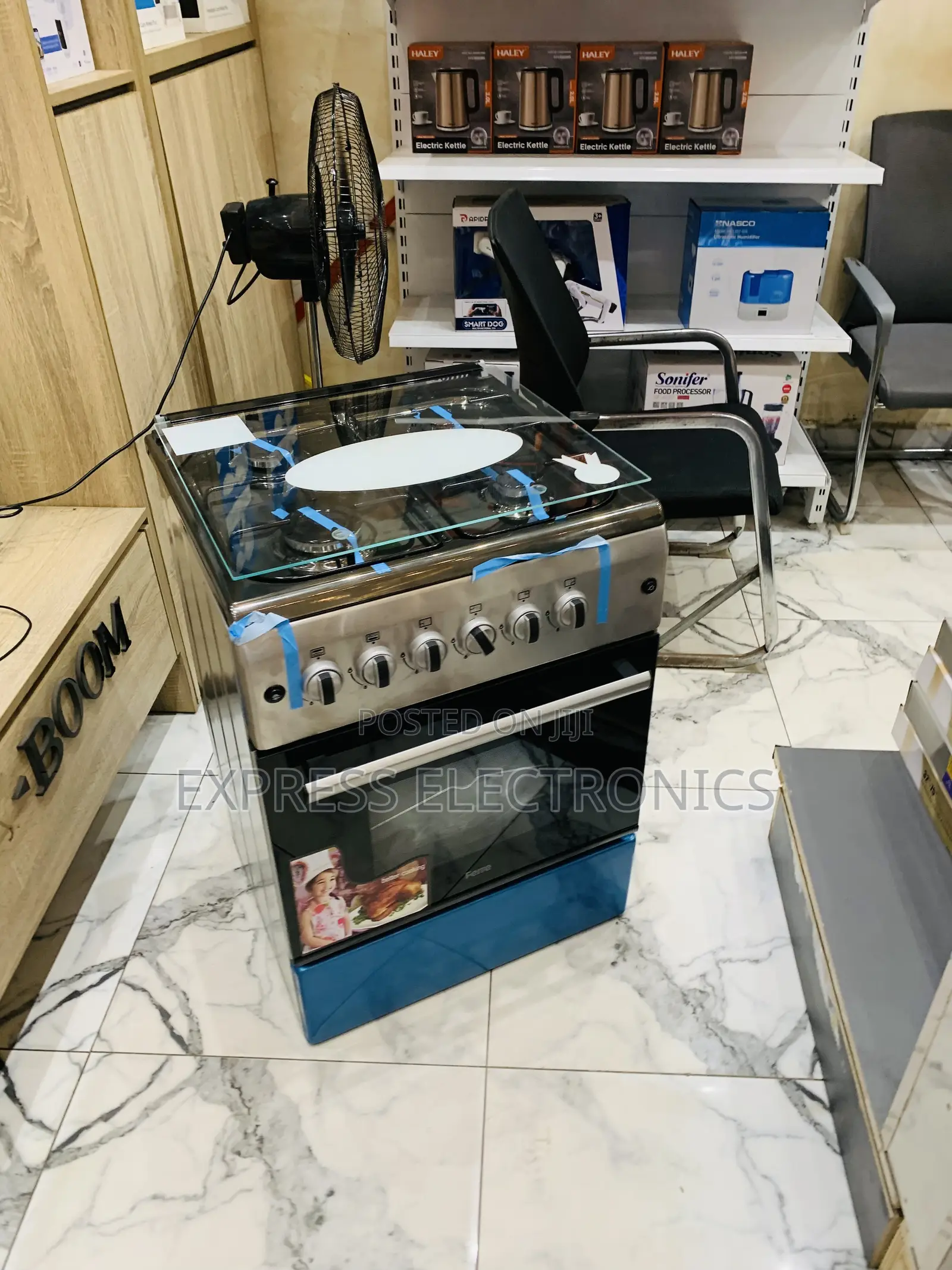 Mewly Sealed in Box Volcano Gas Cooker Oven 4burner New Line 60/60