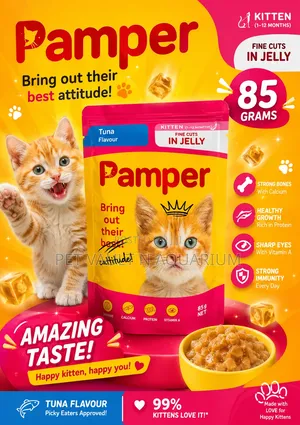 Pamper Kitten Feed
