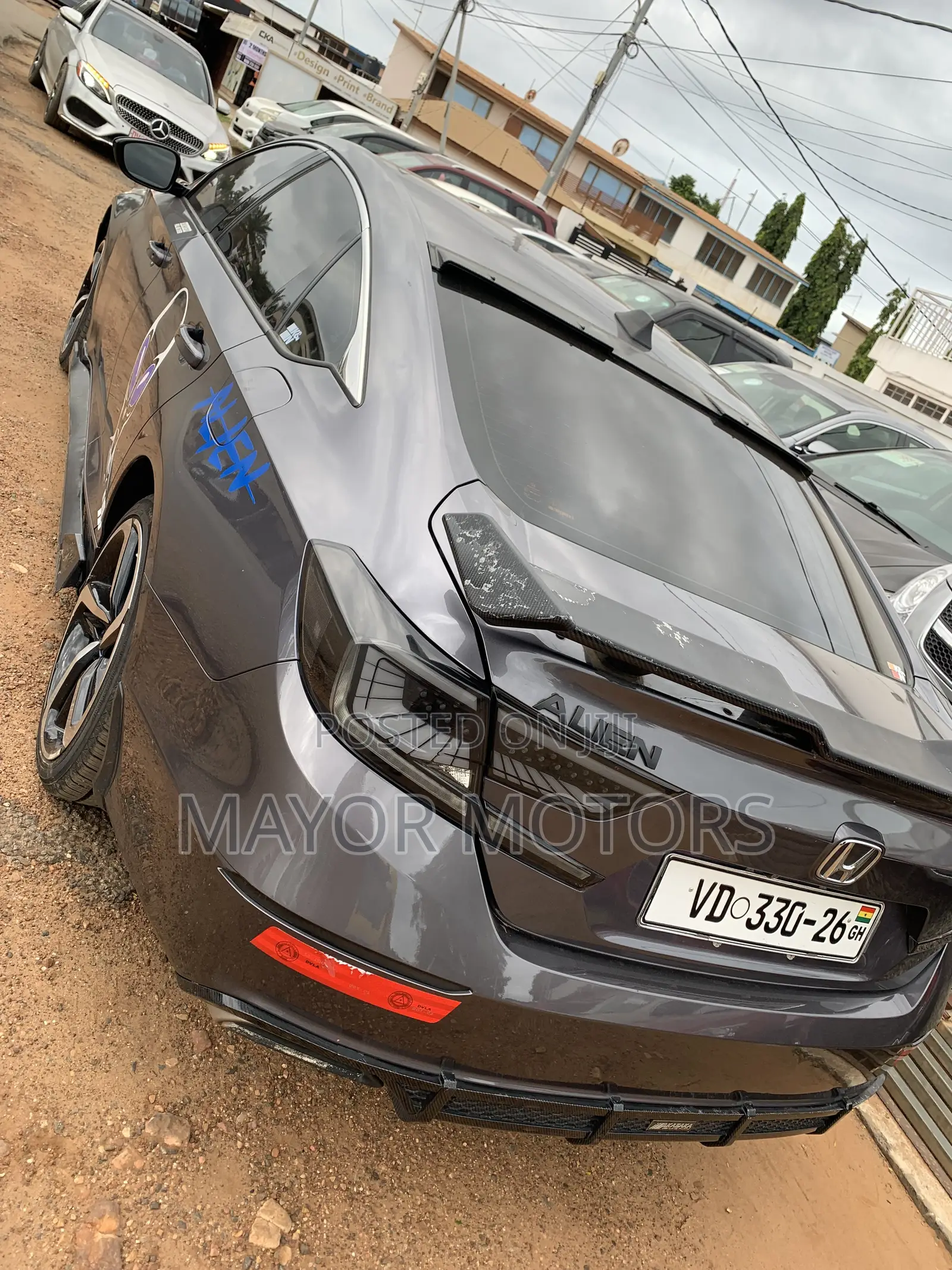 Honda Accord Sport (1.5L 4cyl Turbo 6M) 2019 Gray