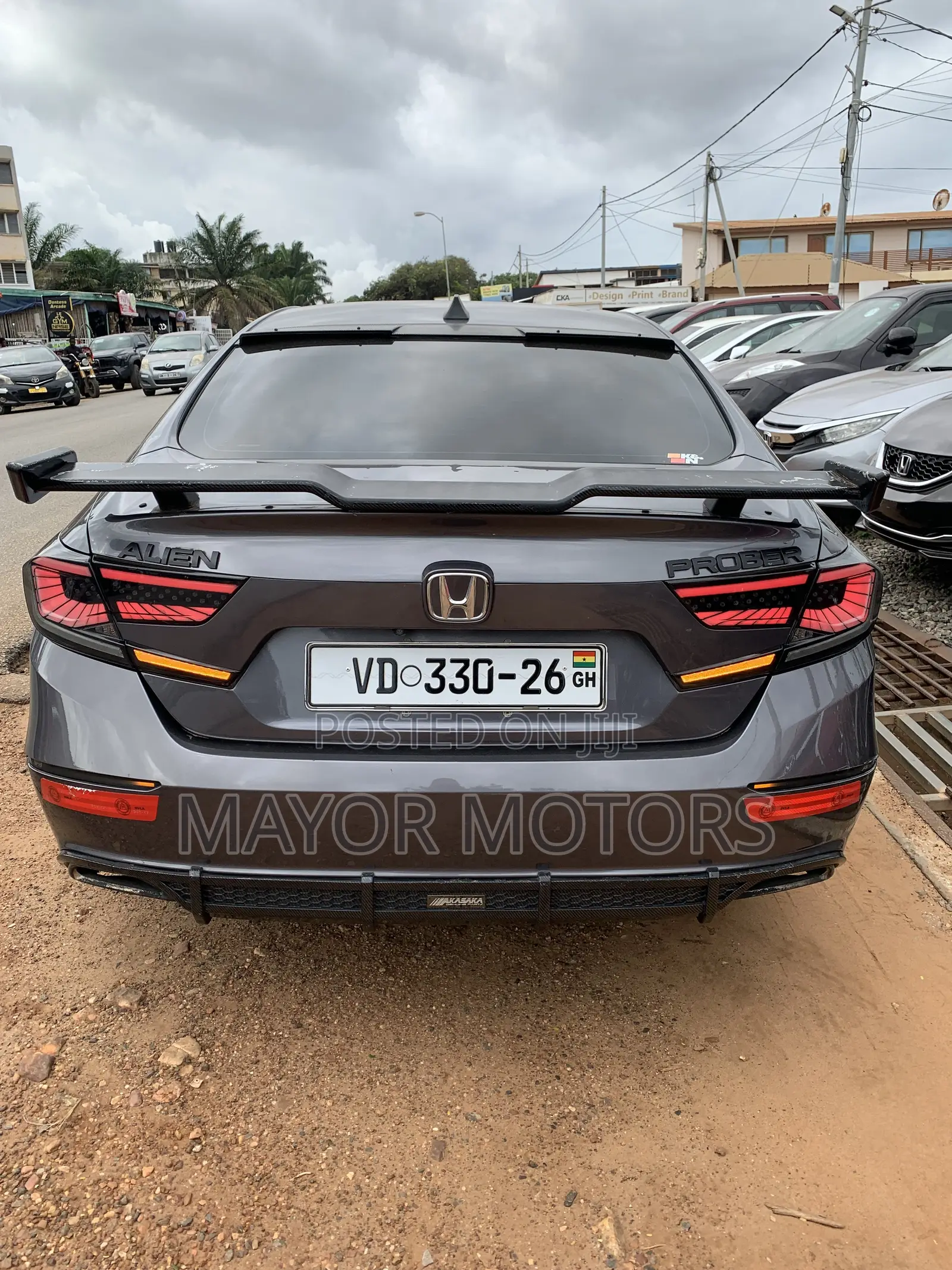 Honda Accord Sport (1.5L 4cyl Turbo 6M) 2019 Gray