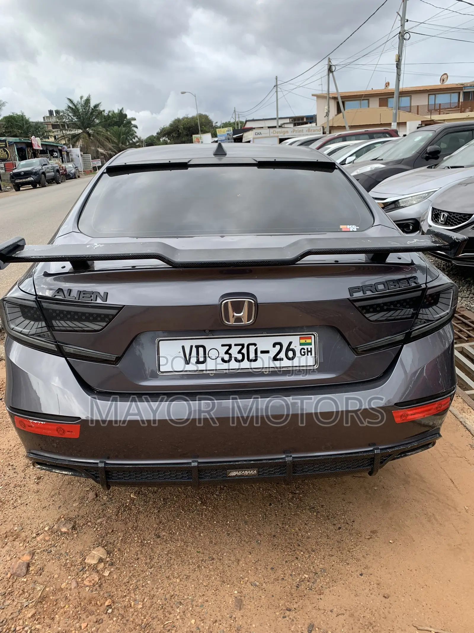 Honda Accord Sport (1.5L 4cyl Turbo 6M) 2019 Gray