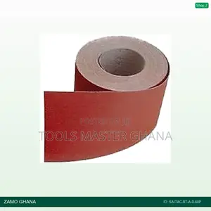 Abrasive Paper Roll Red Rt-a-D 120x50 60p - Saitac-Rt-a-D-60p