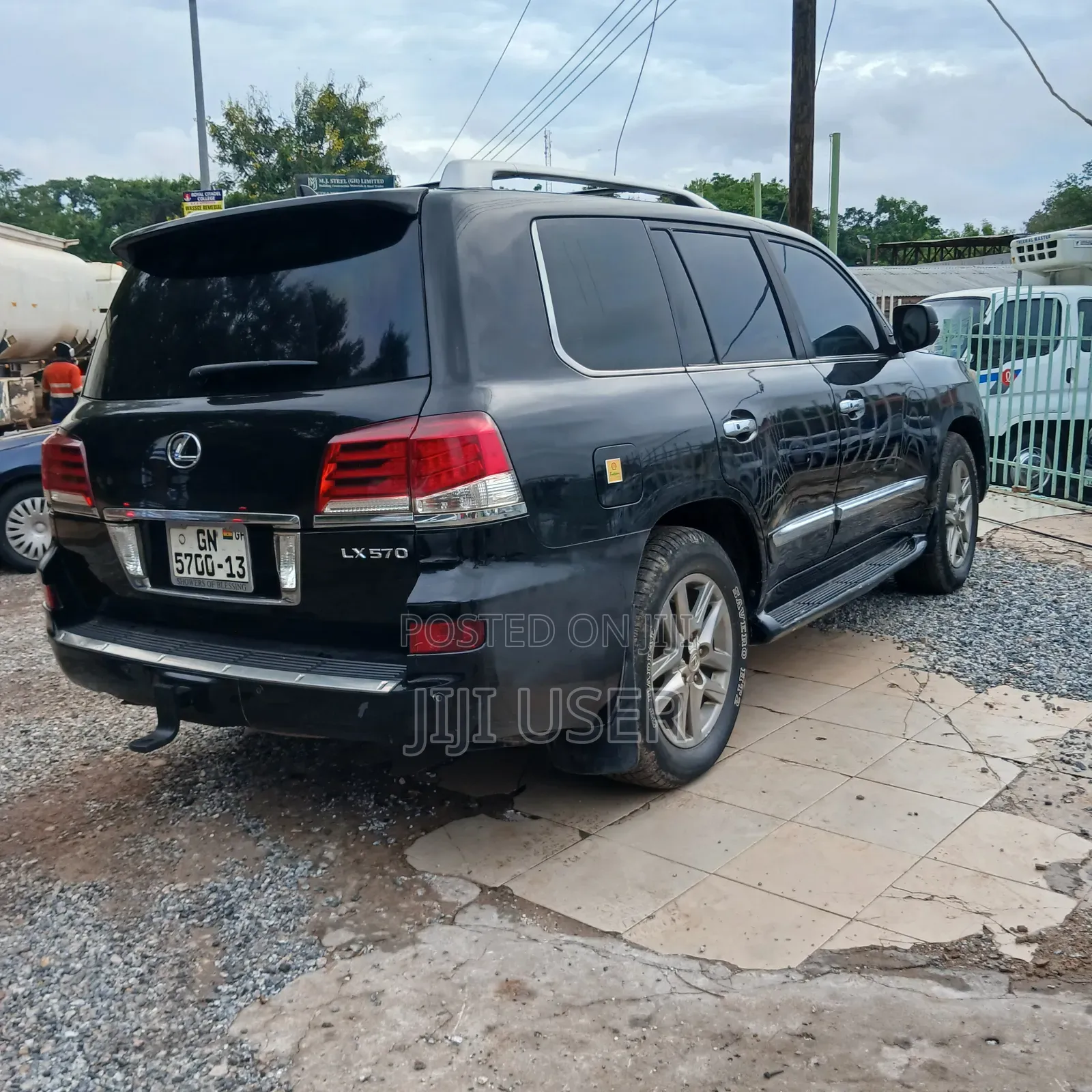 Lexus LX 570 AWD 2013 Black