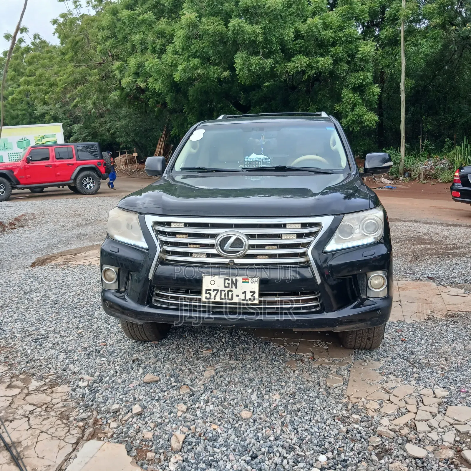 Lexus LX 570 AWD 2013 Black