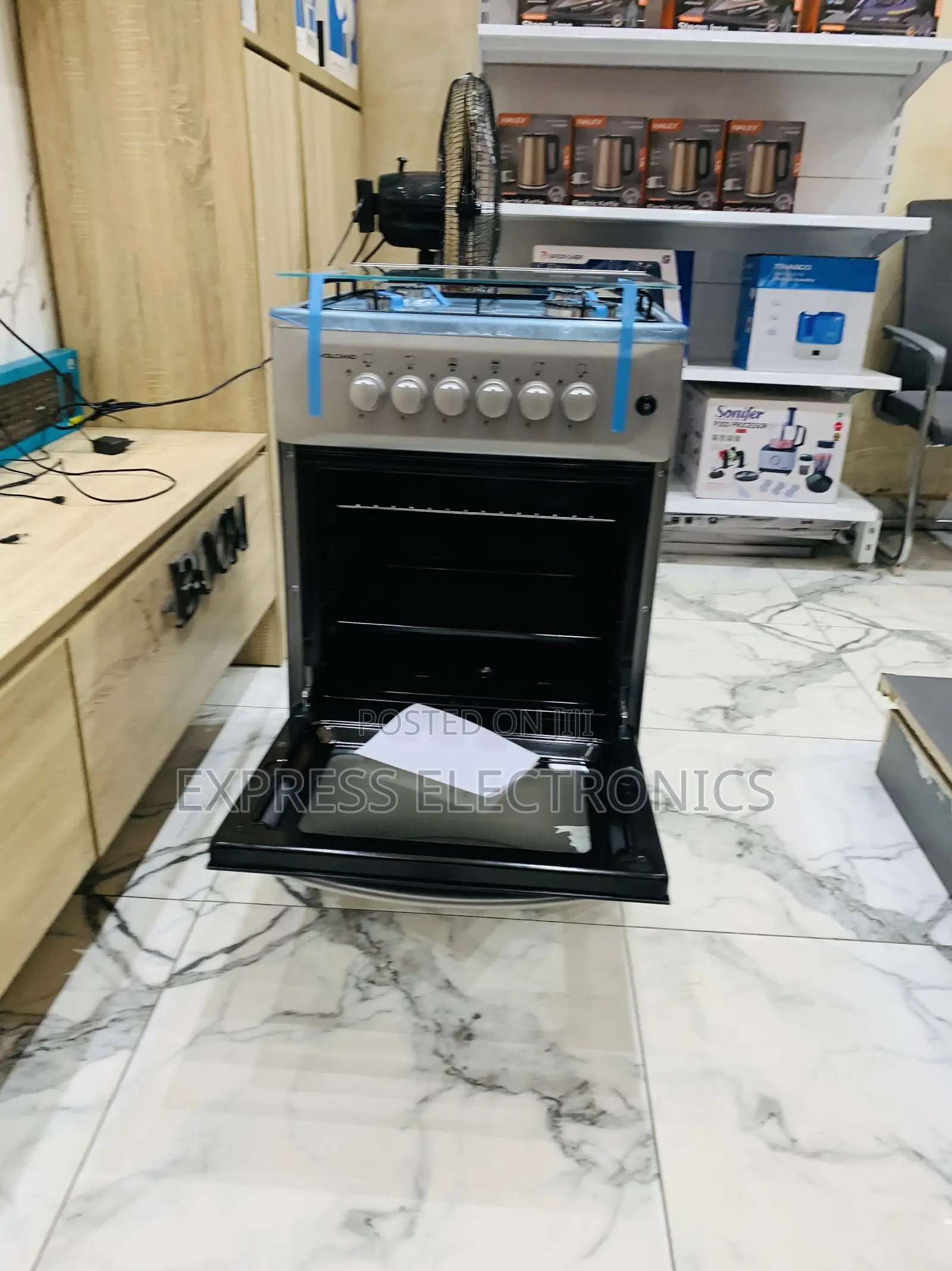 Available Now at Store 4burner 50/50 Cooker Oven Sliver
