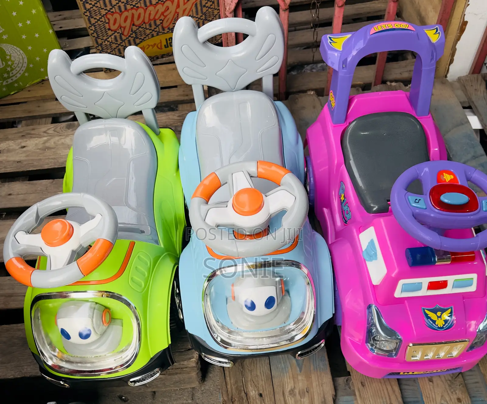 3-in-1 4-wheel Balance Bike