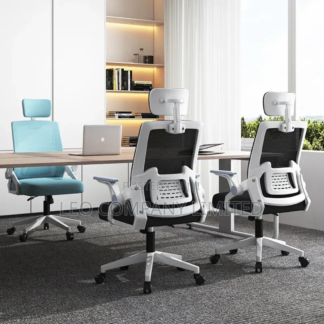 Ergonomic Office Chair Mesh Computer Chair With Headrest