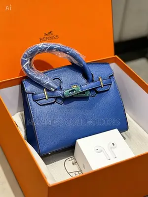 Luxury Hermès Kelly Women’S Handbag With Airpod (In a Box With Airpod)