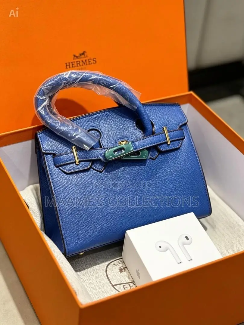 Luxury Hermès Kelly Women’S Handbag With Airpod (In a Box With Airpod)