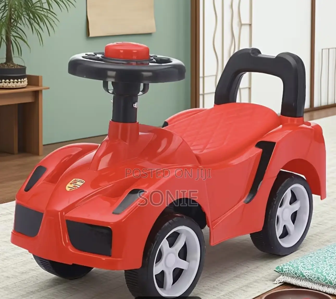 3-in-1 4-wheel Balance Bike
