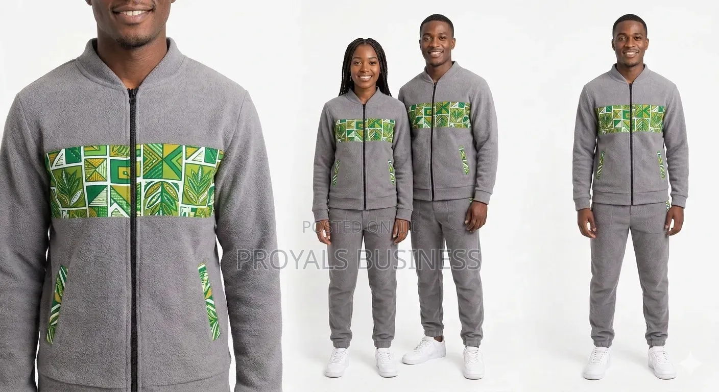 Hoodie and African Print