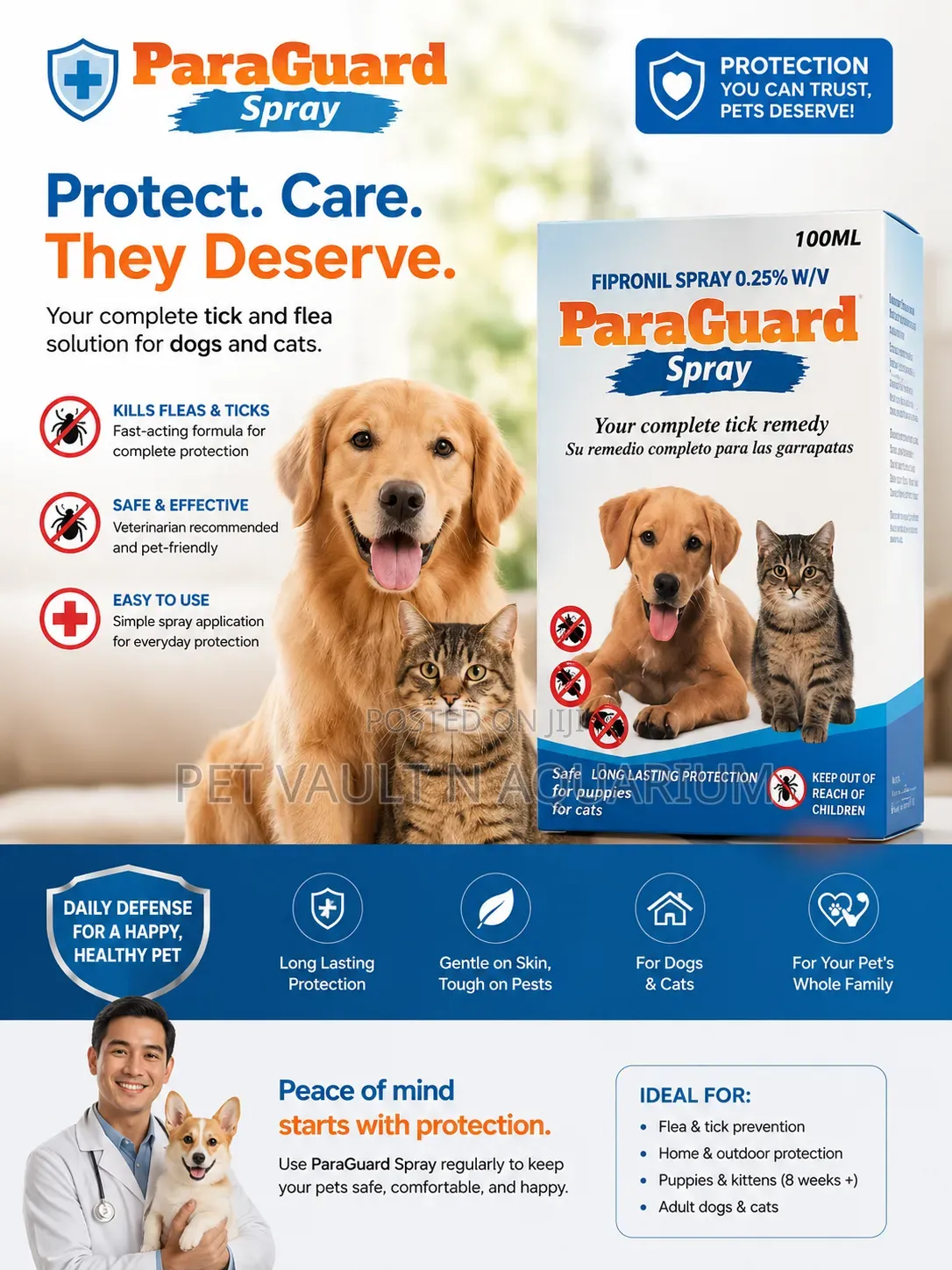 Paraguard Fipronil Spray