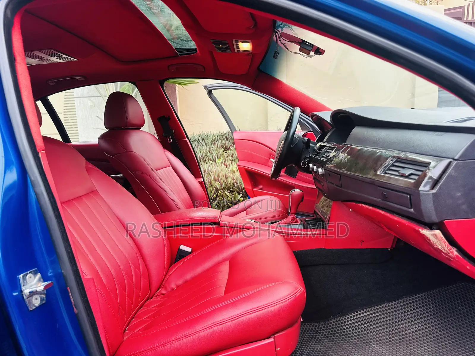 BMW 545i 2008 Blue