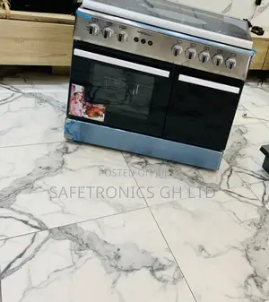 Choose Neat Mediatech 60x90 Freestanding 5 Gas Burner Cooker (Gray)