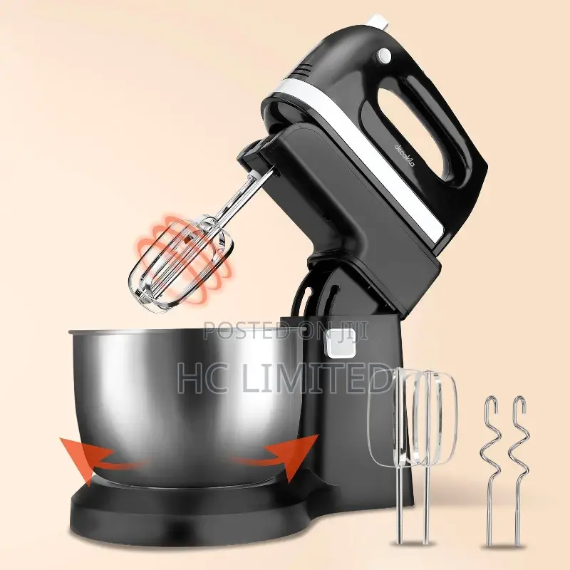 Decakila Stand Mixer 250w - 3.5l - 5 Speed - Kemx012b
