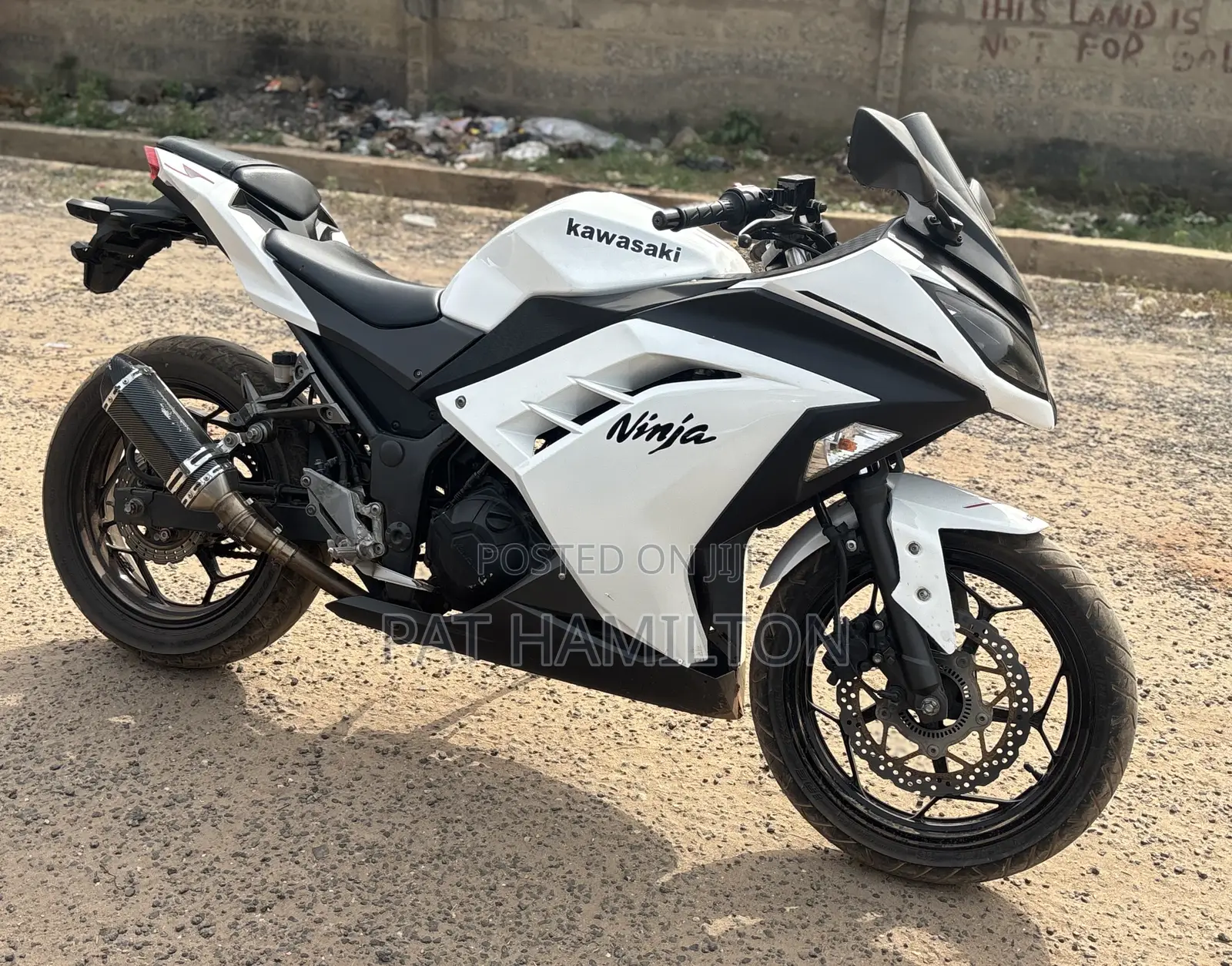 Kawasaki Ninja 300 2013 White