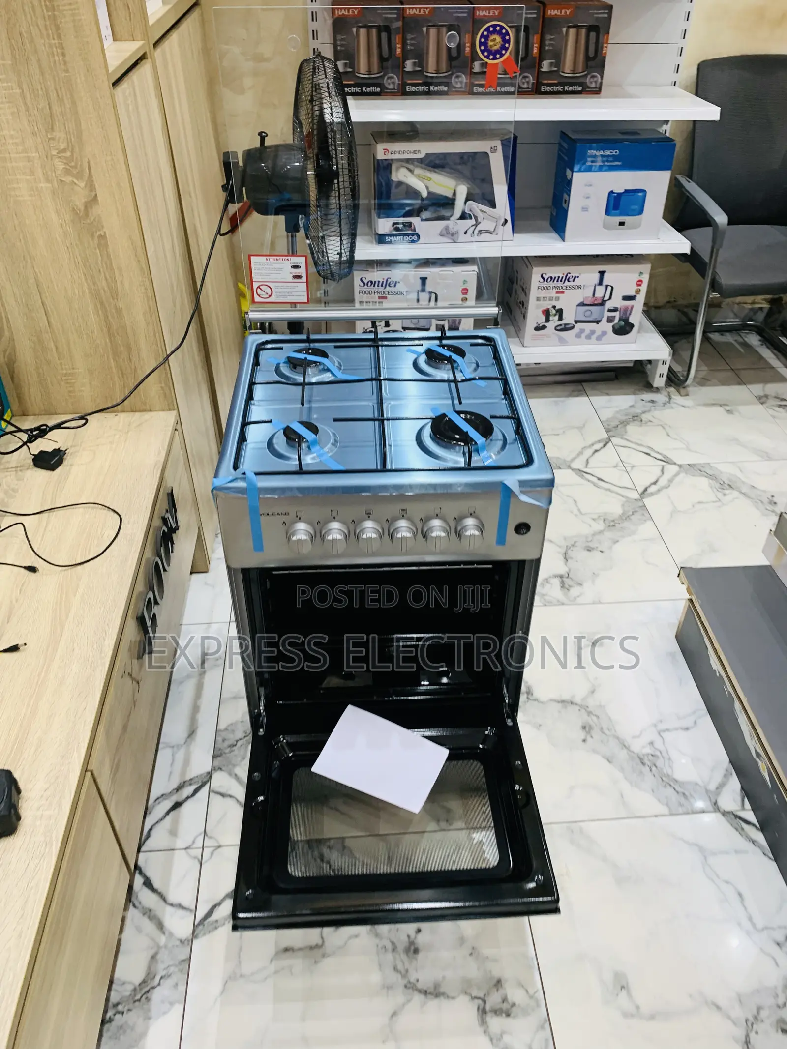 Coolest Price Sliver Gas Cooker Oven 4b 50/50