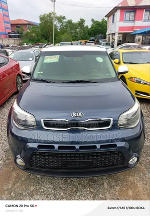 Kia Soul Hatchback 2016 Blue