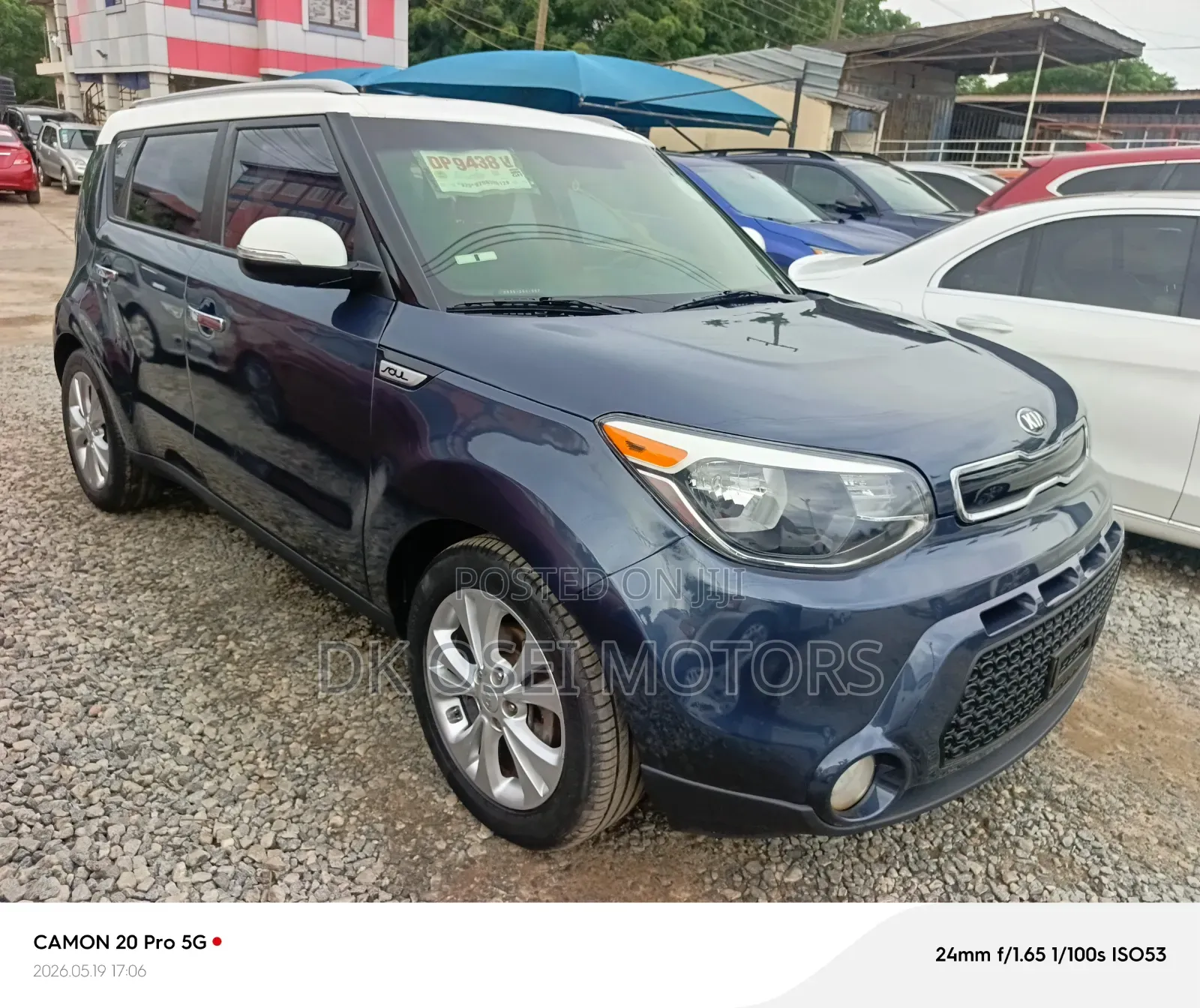 Kia Soul Hatchback 2016 Blue