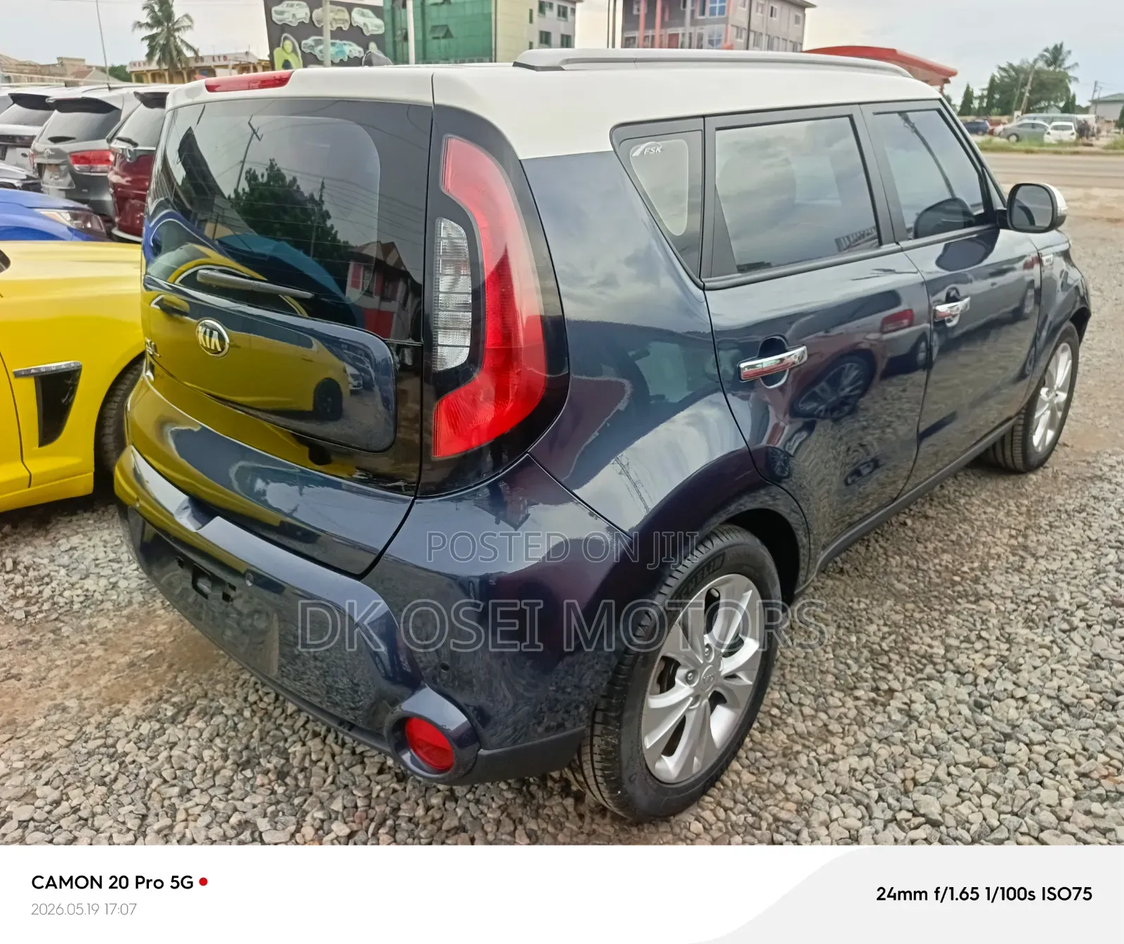 Kia Soul Hatchback 2016 Blue
