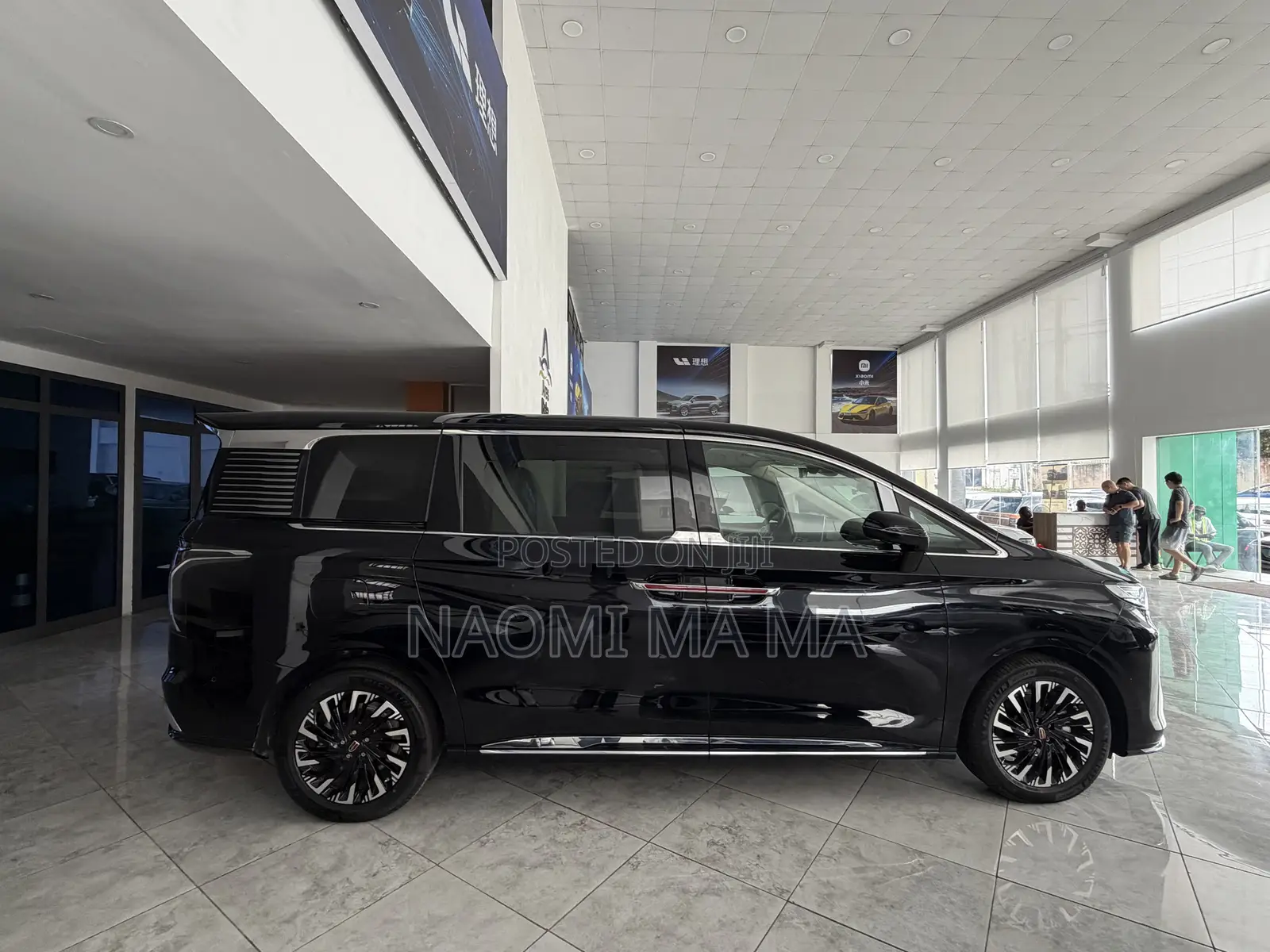 New Hongqi E-HS9 Flagship 2025 Black