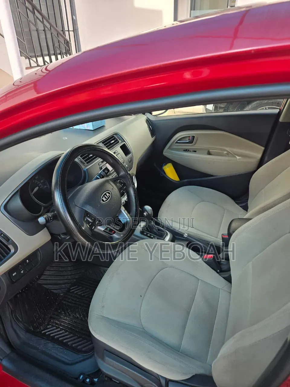 Kia Rio LX 4dr Sedan (1.6L 4cyl 6M) 2013 Red