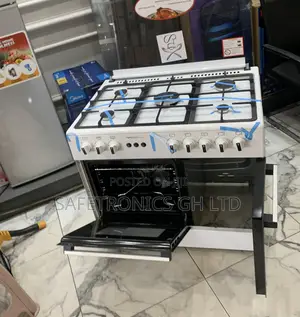 Check Out Mediatech 60x90 White Gas Cooker