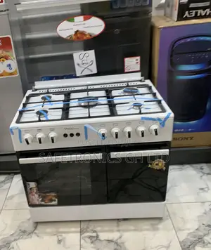 Grab Quality Mediatech 60x90 White Gas Cooker