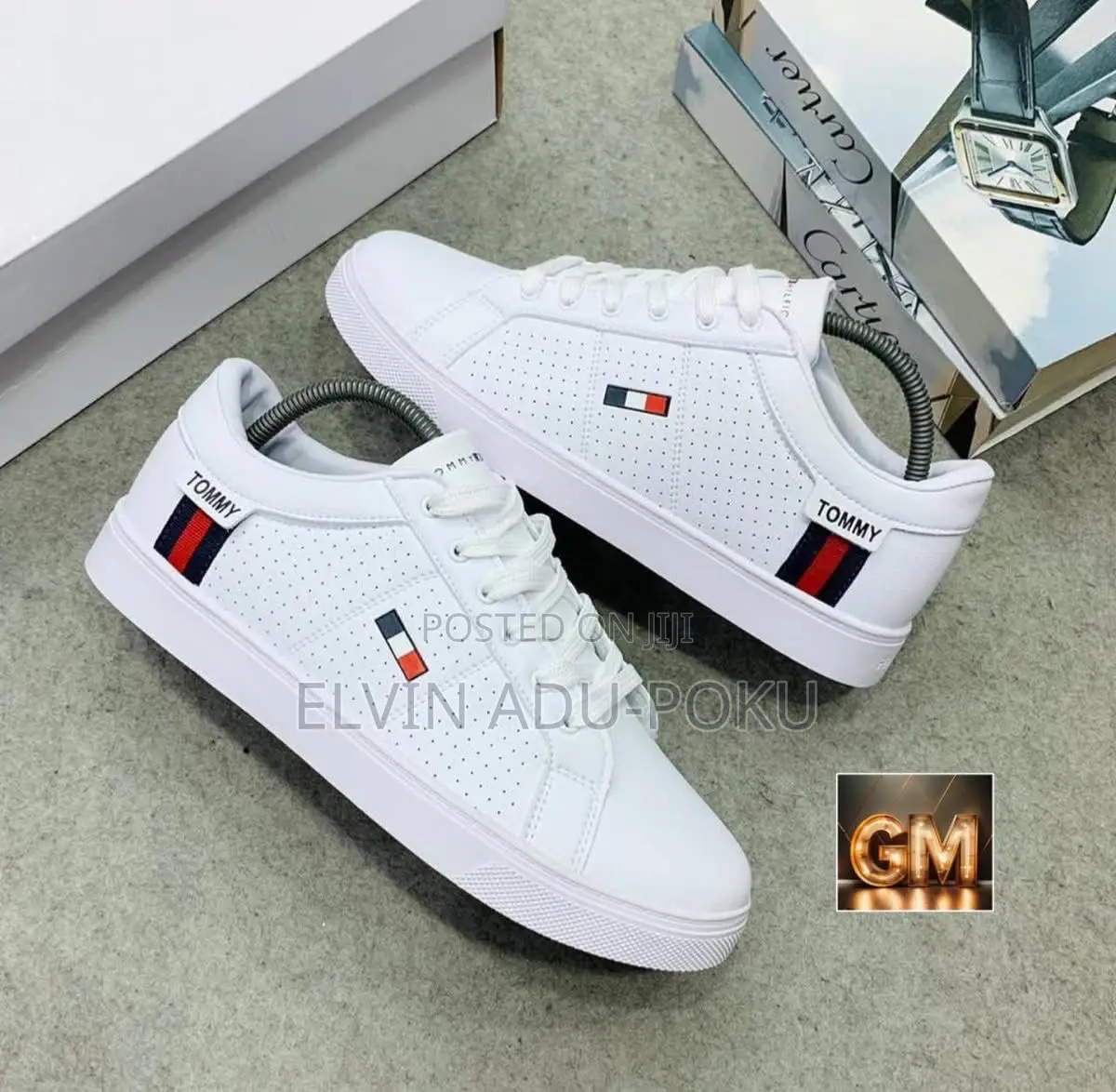 Tommy Hilfiger Low Poshe White Casual Sneaker