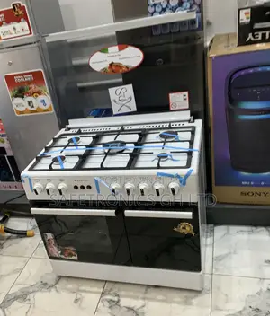 Shop Premium Mediatech 60x90 White Gas Cooker