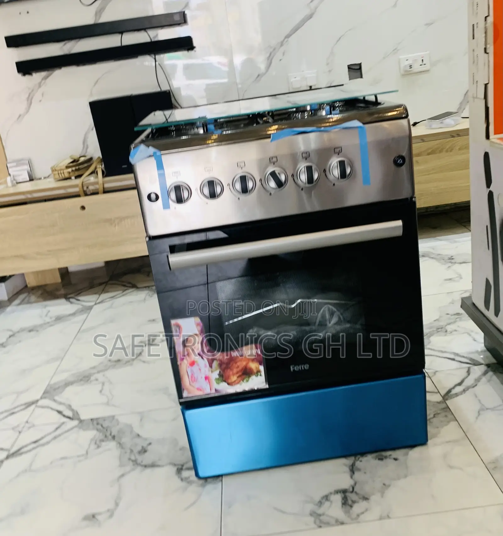 Recommend New Ferre 60x60 4 Burner Gas Cooker With Auto Ignition