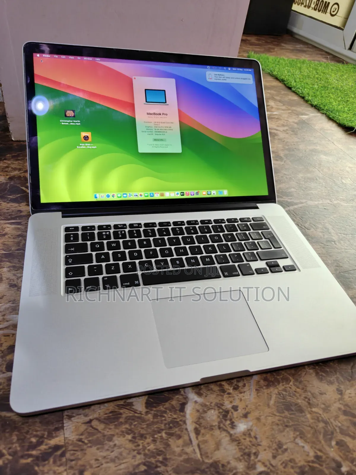 Laptop Apple MacBook 2014 16GB Intel Core i7 SSD 512GB