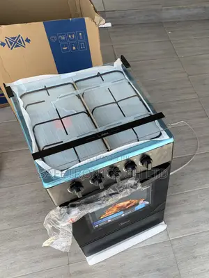 Sealed Premium Midea 4 Burner Gas Cooker Lack Mirror