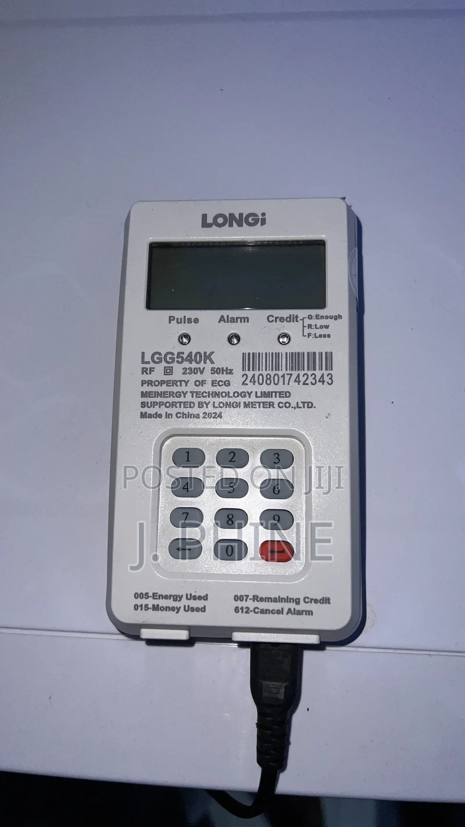 Ecg Prepaid Meter