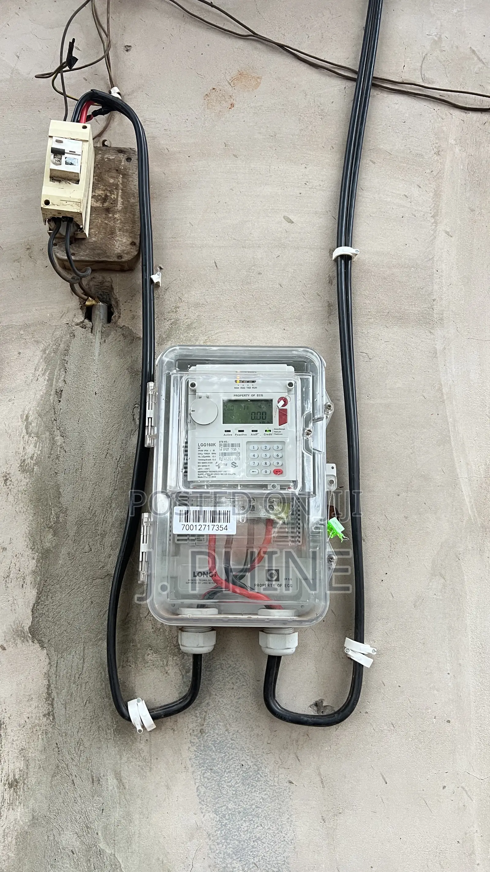 Ecg Prepaid Meter