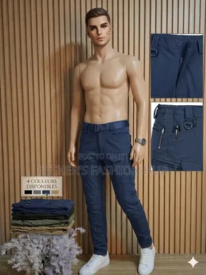 Men's Side Pocket (Cargo Pants) Trousers