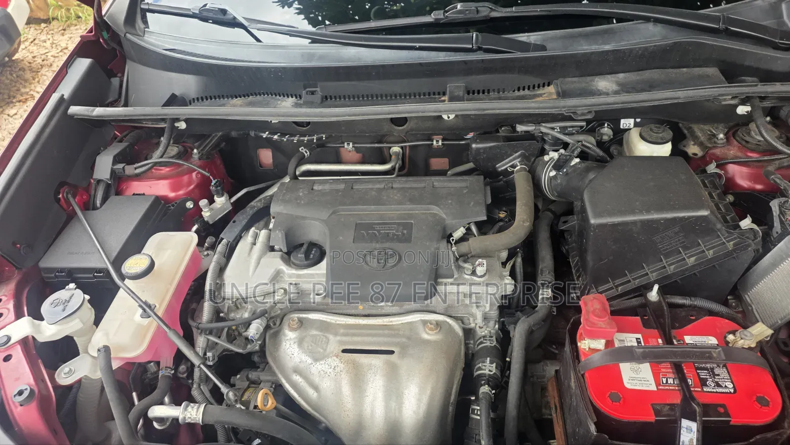 Toyota RAV4 XLE 4dr SUV AWD (2.5L 4cyl 6A) 2018 Red