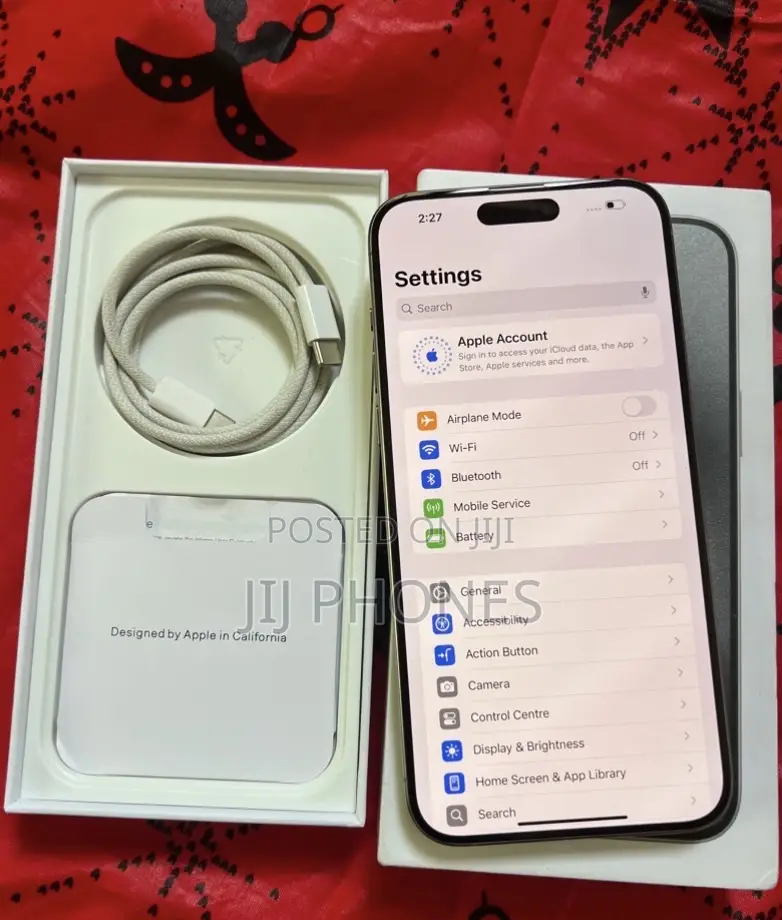 Apple iPhone 15 Pro Max 256 GB Silver