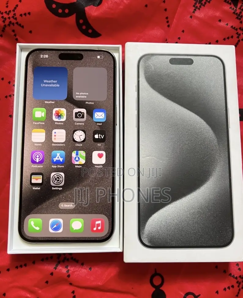 Apple iPhone 15 Pro Max 256 GB Silver