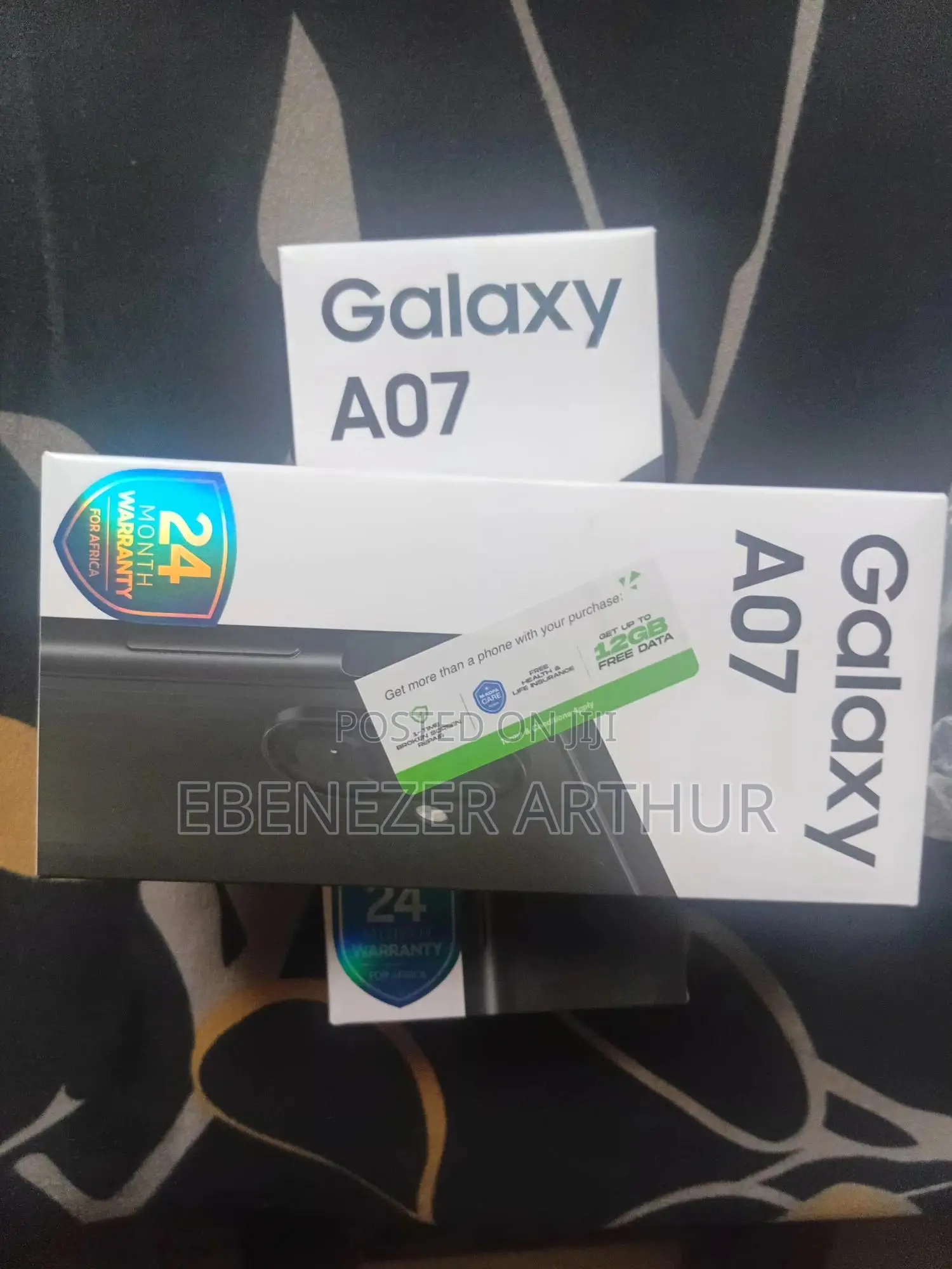 New Samsung Galaxy A07 4G 64 GB Black