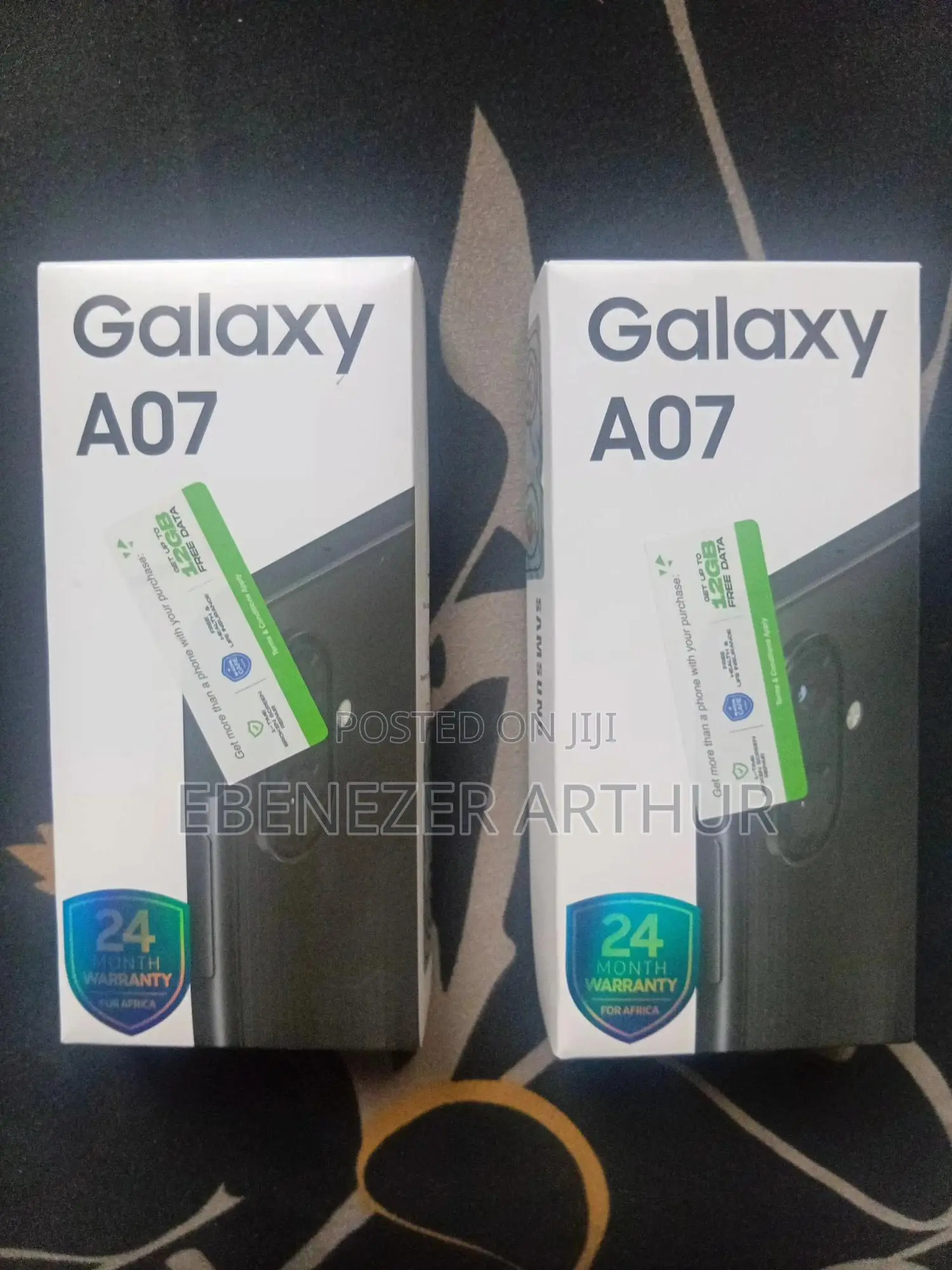 New Samsung Galaxy A07 4G 64 GB Black