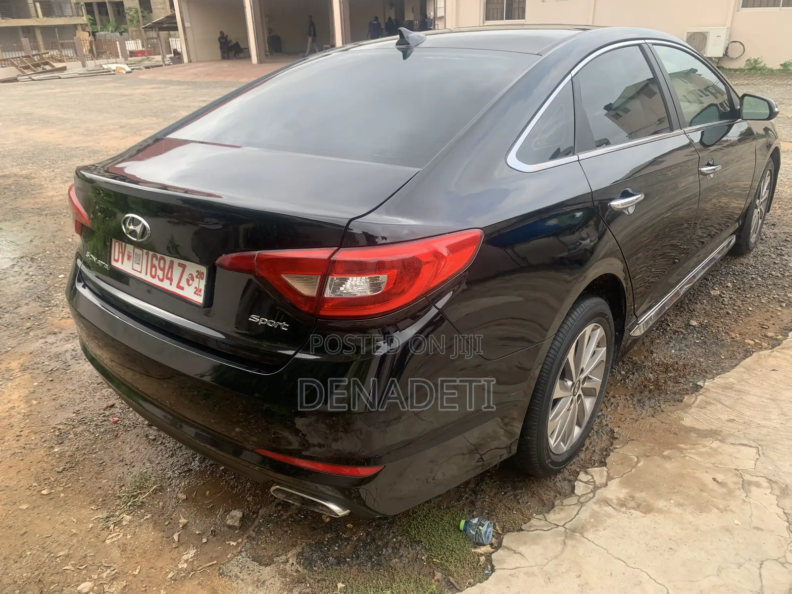 Hyundai Sonata Sport 4dr Sedan (2.4L 4cyl 6A) 2015 Black