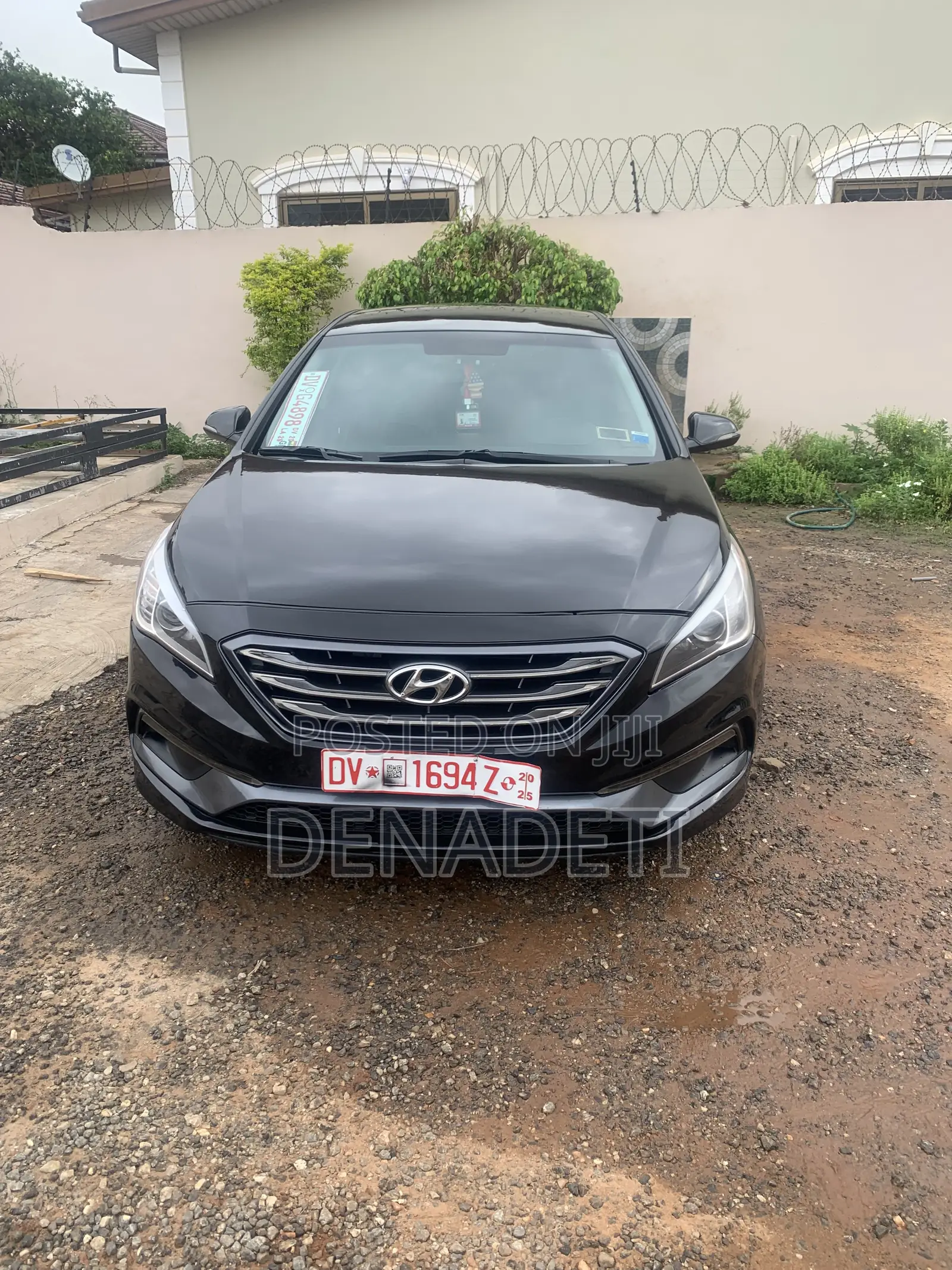 Hyundai Sonata Sport 4dr Sedan (2.4L 4cyl 6A) 2015 Black