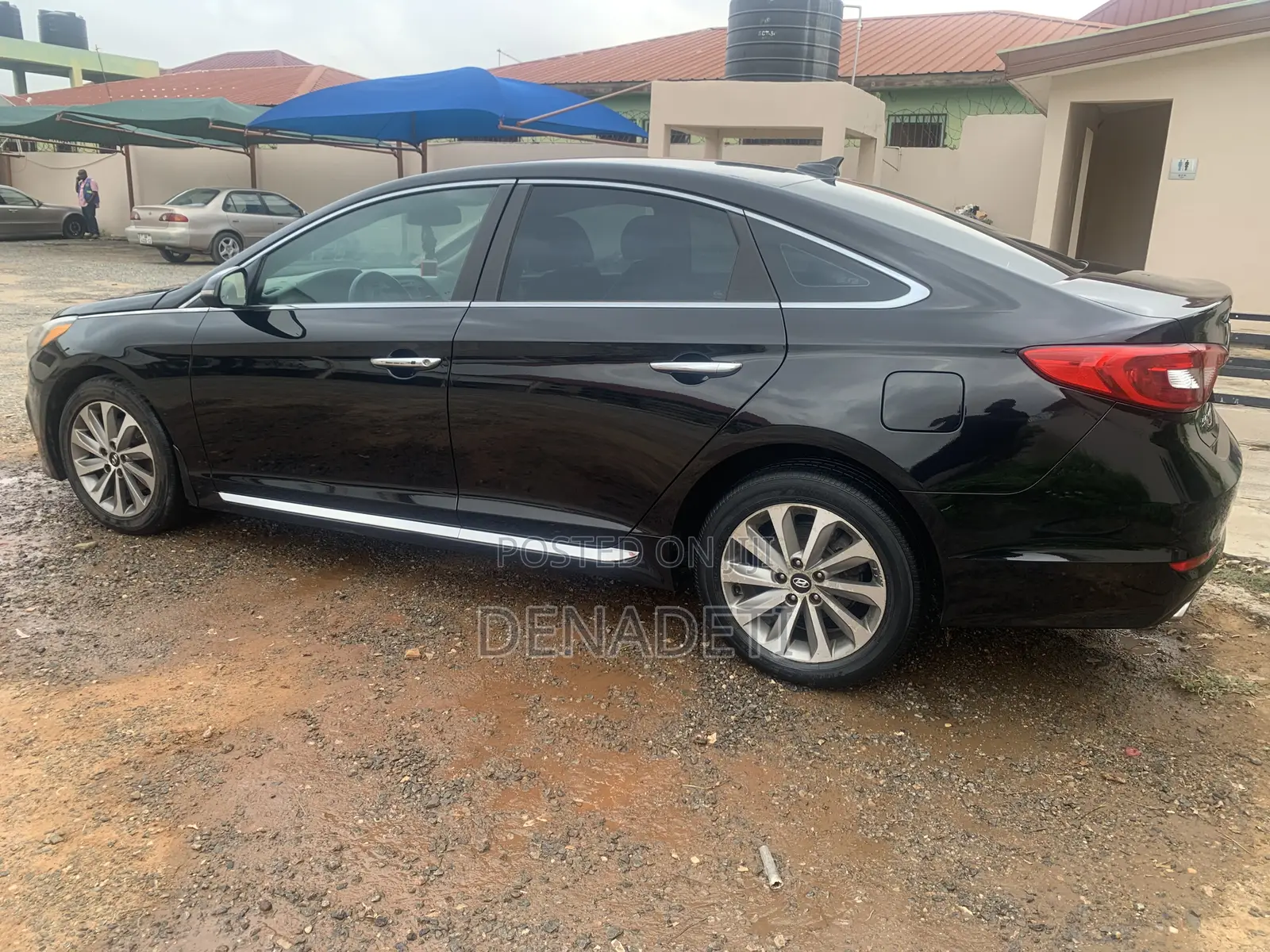 Hyundai Sonata Sport 4dr Sedan (2.4L 4cyl 6A) 2015 Black