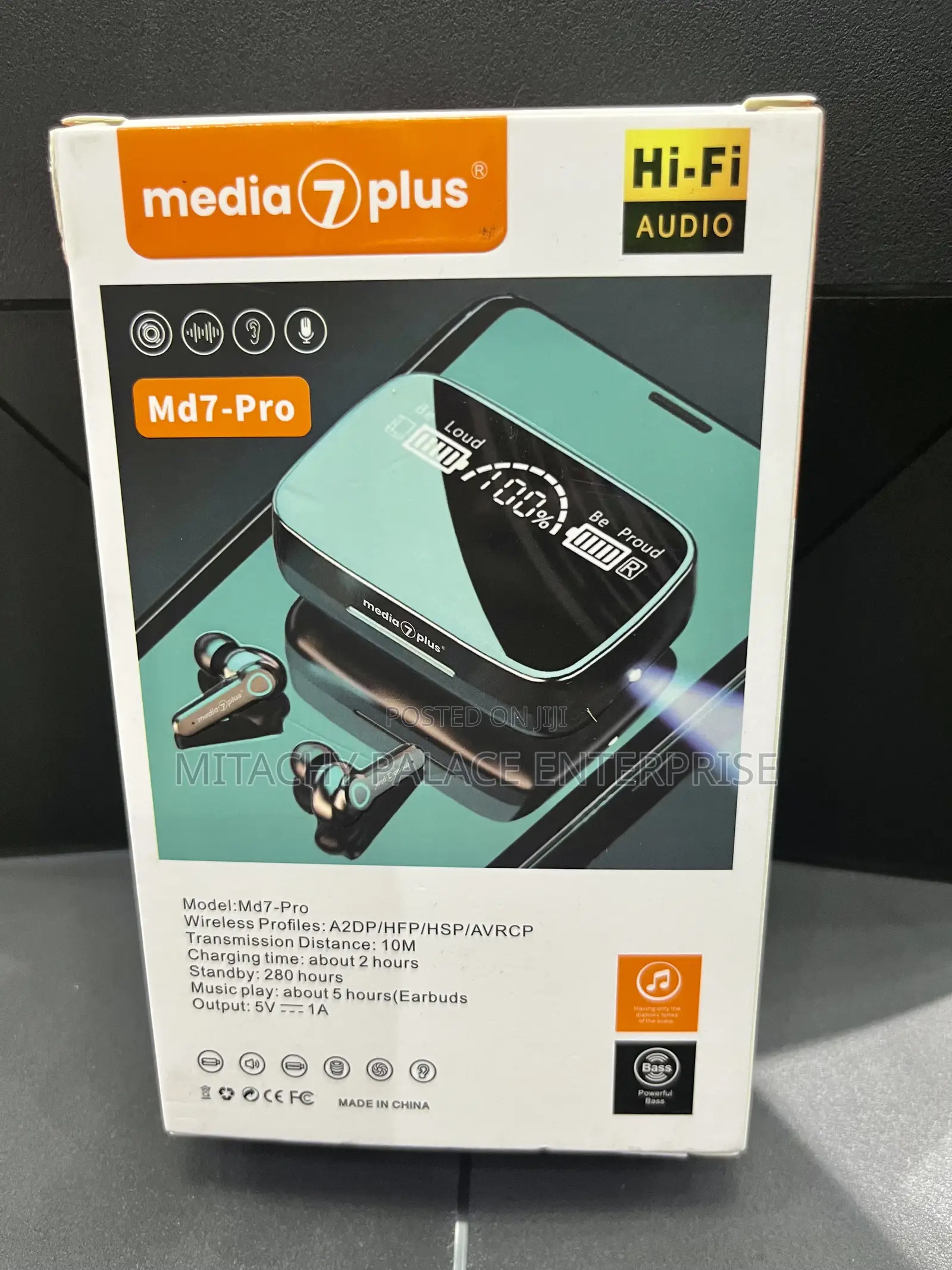Media 7 Plus Bluetooth Earbuds